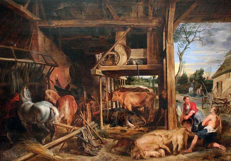 Peter Paul Rubens The Prodigal Son Norge oil painting art